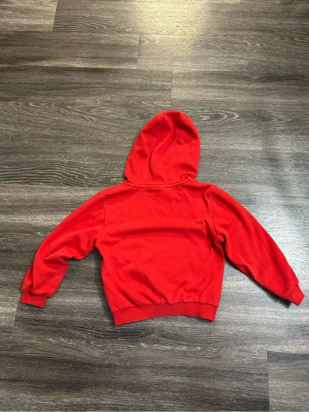 Nike Red Kids Hoodie with White Logo